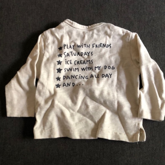 Zara long sleeve baby boys shirt - Picture 2 of 2